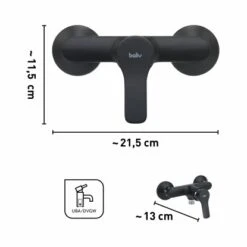 Baliv Duscharmatur DU-5750 Schwarz 8 Baliv Duscharmatur DU-5750 Schwarz -Grohe Geschäft 048122122589 VM01 281021 L