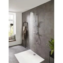 Hansgrohe Showerpipe Croma 160 1jet Mit Thermostat Chrom -Grohe Geschäft 0 PIU 01 1183 27135000 tif