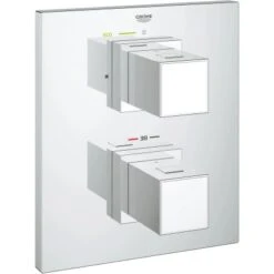 Grohe Thermostat Brausearmatur Grohtherm Cube Chrom