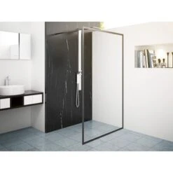 Baliv Duschabtrennung Walk-In DUK-120.81 120 Cm X 195 Cm Schwarz 12 Baliv Duschabtrennung Walk-In DUK-120.81 120 Cm X 195 Cm Schwarz -Grohe Geschäft 110997 AB02 190221 L RET01