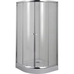 Sanotechnik Rundduschen-Set R550 Chrom 202,5 Cm X 90 Cm X 90 Cm