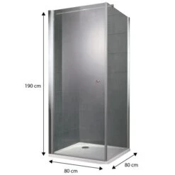 Schulte Duschkabine Drehtür Mit Seitenwand Youngline 190 Cm X 80 Cm 6 Schulte Duschkabine Drehtür Mit Seitenwand Youngline 190 Cm X 80 Cm -Grohe Geschäft 157915 1