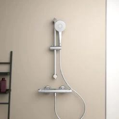 Ideal Standard Duschsystem Ceratherm T50 Aufputz Brausestange 900 Mm Chrom -Grohe Geschäft 189293 3049 7