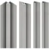 Schulte ExpressPlus Profilset Für Duschrückwände Länge 210 Cm Alu Natur