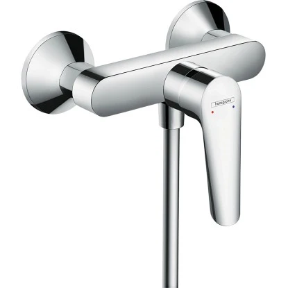 Hansgrohe Einhebel-Brausearmatur Logis E Aufputz Chrom 1 Hansgrohe Einhebel-Brausearmatur Logis E Aufputz Chrom