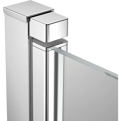 Baliv Dusch-Pendeltür DUK-90.61P 87-90 Cm X 195 Cm Chrom 4 Baliv Dusch-Pendeltür DUK-90.61P 87-90 Cm X 195 Cm Chrom – Bild 4