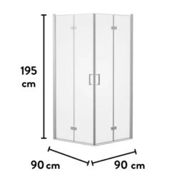 Baliv Duschkabine DUK-90.70E 90 Cm X 90 Cm Chrom 21 Baliv Duschkabine DUK-90.70E 90 Cm X 90 Cm Chrom -Grohe Geschäft 250312110980 VM01 190221 L