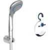 Schütte Handbrause-Set Shower & Swing Mit Duschradio Chrom