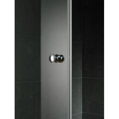 Schulte Fünfeckdusche Davita 4-teilig Echtglas Chrom 2 Schulte Fünfeckdusche Davita 4-teilig Echtglas Chrom – Bild 2