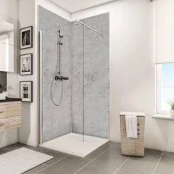 Schulte DecoDesign Duschrückwand Dekor Stein Grau Hell 255 X 100 Cm 5 Schulte DecoDesign Duschrückwand Dekor Stein Grau Hell 255 X 100 Cm -Grohe Geschäft 32020 2053 4060991008719 7