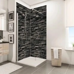 Schulte DecoDesign Duschrückwand Dekor Verbl. Anthrazit 255 X 100 Cm 5 Schulte DecoDesign Duschrückwand Dekor Verbl. Anthrazit 255 X 100 Cm -Grohe Geschäft 32020 2053 4060991008764 7