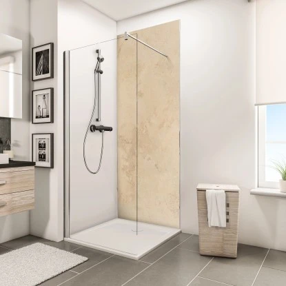 Schulte DecoDesign Duschrückwand Dekor Kalkstein-Hell 255 X 150 Cm 1 Schulte DecoDesign Duschrückwand Dekor Kalkstein-Hell 255 X 150 Cm