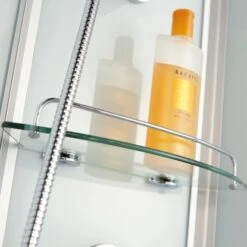 Schulte Komplettduschkabine Korfu II Mit Boiler Pumpe Alu-Natur Hellgrün -Grohe Geschäft 32020 2053 4060991009983 9