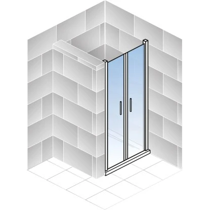 Schulte ExpressPlus Pendeltür In Nische AlexaStyle2.0 Alunatur 90x192cm 4 Schulte ExpressPlus Pendeltür In Nische AlexaStyle2.0 Alunatur 90x192cm – Bild 4