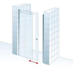 Schulte ExpressPlus Gleittür In Nische MasterClass Links Chromoptik 120x200cm -Grohe Geschäft 32020 2053 4060991038440 5