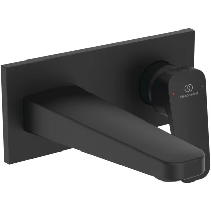 Ideal Standard Wand-Waschtischarmatur Unterputz Ceraplan Schwarz Matt 1 Ideal Standard Wand-Waschtischarmatur Unterputz Ceraplan Schwarz Matt