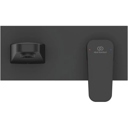 Ideal Standard Wand-Waschtischarmatur Unterputz Ceraplan Schwarz Matt 2 Ideal Standard Wand-Waschtischarmatur Unterputz Ceraplan Schwarz Matt – Bild 2