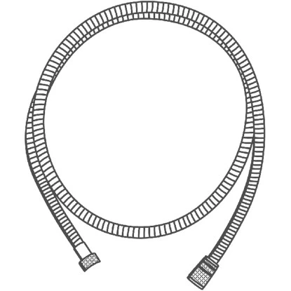 Grohe QuickFix Brauseschlauch VitalioFlex Long-Life Twiststop 175 Cm Chrom 1 Grohe QuickFix Brauseschlauch VitalioFlex Long-Life Twiststop 175 Cm Chrom