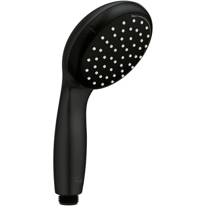 Grohe QuickFix Handbrause Vitalio Start 100 Schwarz 2 Strahlarten 1 Grohe QuickFix Handbrause Vitalio Start 100 Schwarz 2 Strahlarten