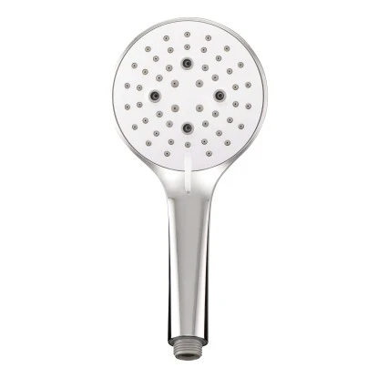 AquaSu Handbrause Marita Mit 3 Strahlarten Chrom-Weiß 2 AquaSu Handbrause Marita Mit 3 Strahlarten Chrom-Weiß – Bild 2