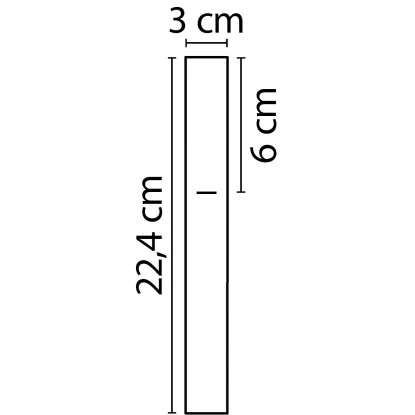 AquaSu Stab-Handbrause Tava Mit 1 Strahlart Chrom 4 AquaSu Stab-Handbrause Tava Mit 1 Strahlart Chrom – Bild 4