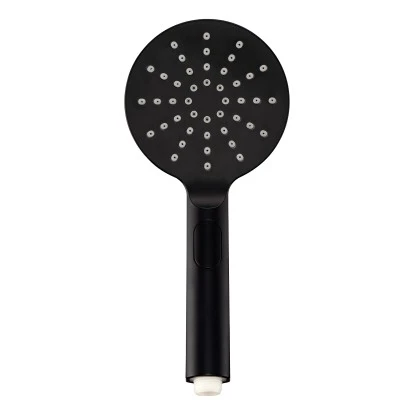 AquaSu Handbrause Acana Mit 3 Strahlarten Schwarz 1 AquaSu Handbrause Acana Mit 3 Strahlarten Schwarz