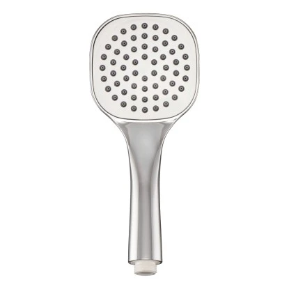 AquaSu Eckige Handbrause Otare Mit 1 Strahlart Wassersparend Chrom 1 AquaSu Eckige Handbrause Otare Mit 1 Strahlart Wassersparend Chrom