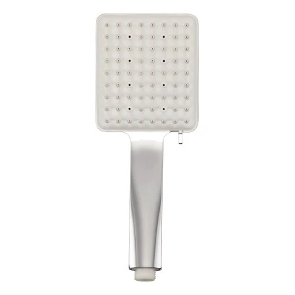 AquaSu Handbrause Macula Mit 6 Strahlarten Chrom-Weiß 1 AquaSu Handbrause Macula Mit 6 Strahlarten Chrom-Weiß