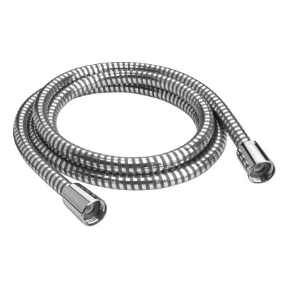 AquaSu Brauseschlauch Antala 1,5 M Chrom-Schwarz 2 AquaSu Brauseschlauch Antala 1,5 M Chrom-Schwarz – Bild 2
