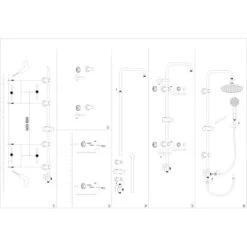 AquaSu Duschsystem Sato Mit 3 Strahlarten Rund Chrom-grau 5 AquaSu Duschsystem Sato Mit 3 Strahlarten Rund Chrom-grau -Grohe Geschäft 4006596723329 723329 87