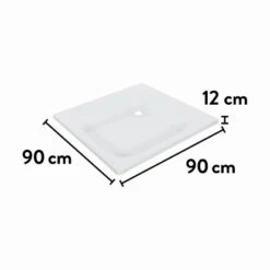 Baliv Duschwanne DW-90.60 E Quadratisch 90 Cm X 90 Cm 7 Baliv Duschwanne DW-90.60 E Quadratisch 90 Cm X 90 Cm -Grohe Geschäft 4007871039951 VM01 150621