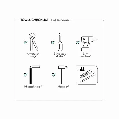 Baliv Überkopfbrauseset KBS-30.110 Verchromt 8 Baliv Überkopfbrauseset KBS-30.110 Verchromt – Bild 8