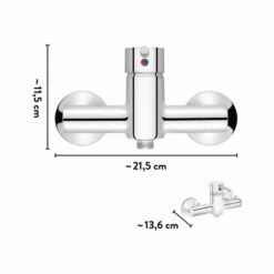 Baliv Duscharmatur DU-5150 Chrom 11 Baliv Duscharmatur DU-5150 Chrom -Grohe Geschäft 4007873903700 VM01 260521