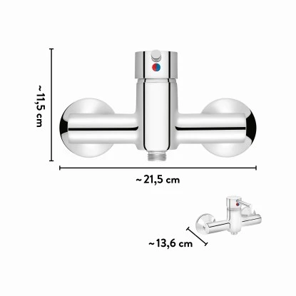 Baliv Duscharmatur DU-5150 Chrom 6 Baliv Duscharmatur DU-5150 Chrom – Bild 6