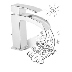 Baliv Waschtischarmatur WT-361 Verchromt 5 Baliv Waschtischarmatur WT-361 Verchromt -Grohe Geschäft 4007874111647 S03 050918