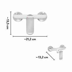 Baliv Duscharmatur DU-5070 Weiß-Chrom -Grohe Geschäft 4007874111760 VM01 260521