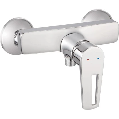 Einhebel-Brausearmatur Pecosa Verchromt 1 Einhebel-Brausearmatur Pecosa Verchromt