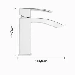 Einhebelmischer-Waschbeckenarmatur Duero 15,6 Cm Verchromt -Grohe Geschäft 4007874116215 VM01 260521