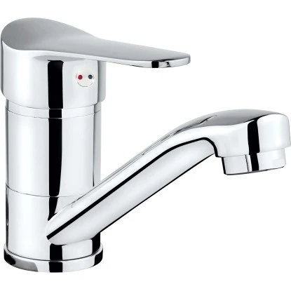 Einhebel-Waschtischarmatur Carsoli Chrom Mit Pop-Up Ventil 1 Einhebel-Waschtischarmatur Carsoli Chrom Mit Pop-Up Ventil