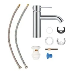 Baliv Waschtischarmatur WT-650 Chrom 9 Baliv Waschtischarmatur WT-650 Chrom -Grohe Geschäft 4007874206589 40