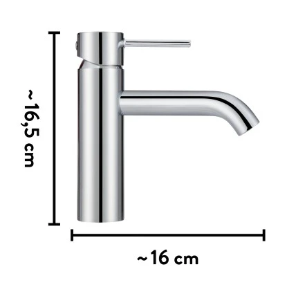 Baliv Waschtischarmatur WT-650 Chrom 4 Baliv Waschtischarmatur WT-650 Chrom – Bild 4