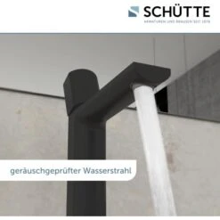 Schütte Waschtischarmatur New York Schwarz Matt 17 Schütte Waschtischarmatur New York Schwarz Matt -Grohe Geschäft 4008431336169 2759 14