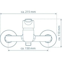 Schütte Duscharmatur Vico Chrom 7 Schütte Duscharmatur Vico Chrom -Grohe Geschäft 4008431424002 2759 99