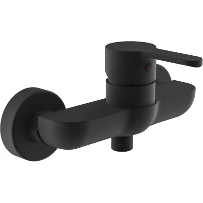 Schütte Duscharmatur Denver Schwarz Matt 1 Schütte Duscharmatur Denver Schwarz Matt