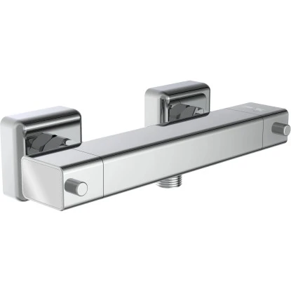 Schütte Thermostat-Duscharmatur Signo Chrom 1 Schütte Thermostat-Duscharmatur Signo Chrom