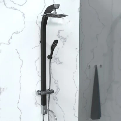 Schütte Brause-Set Madagaskar Schwarz 5 Schütte Brause-Set Madagaskar Schwarz – Bild 5