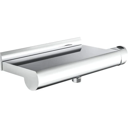 Schütte Duscharmatur Showerstar Mit Ablage Chrom-Weiß 1 Schütte Duscharmatur Showerstar Mit Ablage Chrom-Weiß