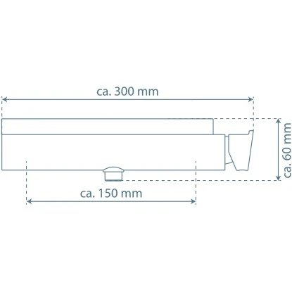 Schütte Duscharmatur Showerstar Mit Ablage Chrom-Weiß 4 Schütte Duscharmatur Showerstar Mit Ablage Chrom-Weiß – Bild 4