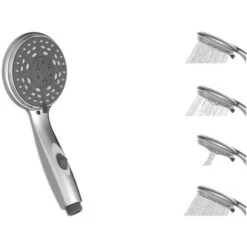 Schütte Aqua-2-Save Wasserspar-Handbrause Chrom 10 Schütte Aqua-2-Save Wasserspar-Handbrause Chrom -Grohe Geschäft 4008431607917 2759 4