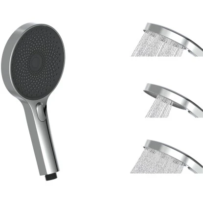 Schütte Design Handbrause Samoa Rain Chrom-Anthrazit 4 Schütte Design Handbrause Samoa Rain Chrom-Anthrazit – Bild 4